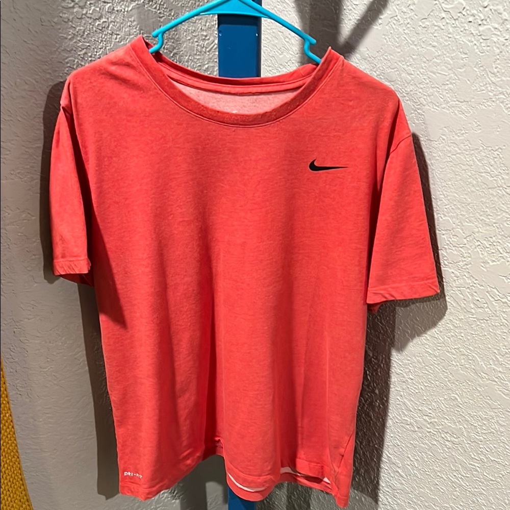 Nike Red Short Sleeve Tee